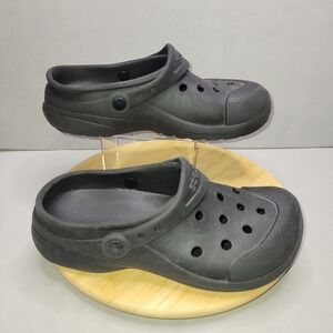 Crocs‎ Classic Clog Black Women's 10 / Men's 8 Slip On Comfort Shoes Ag+